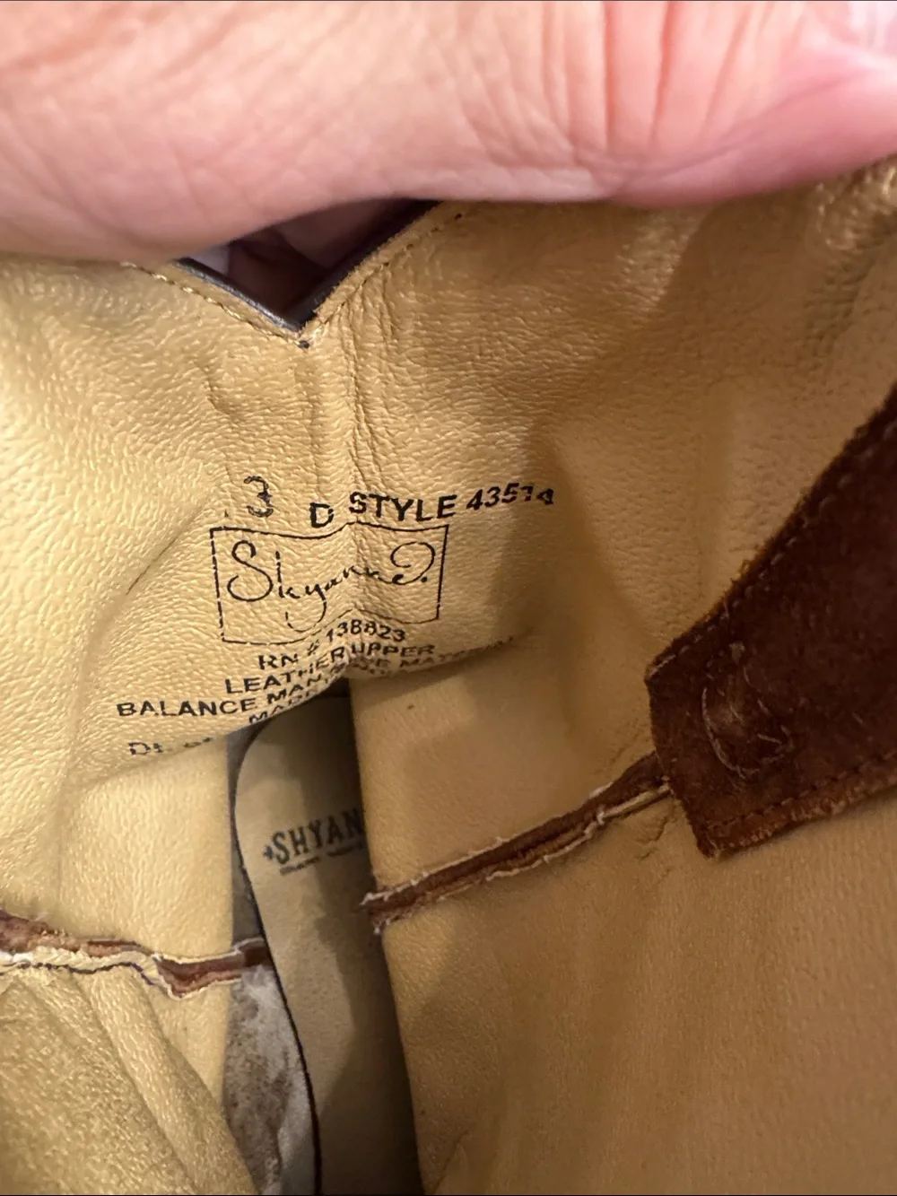 Shyanne stylish suede
